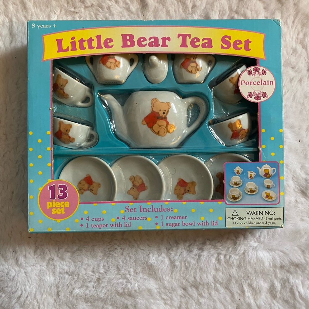 Little Bear Play Antique Tea Set